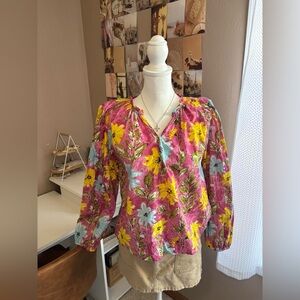 Velvet by Graham & Spencer Marysia long-sleeve blouse